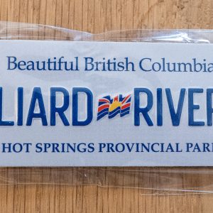 BC License Plate Liard River Magnet